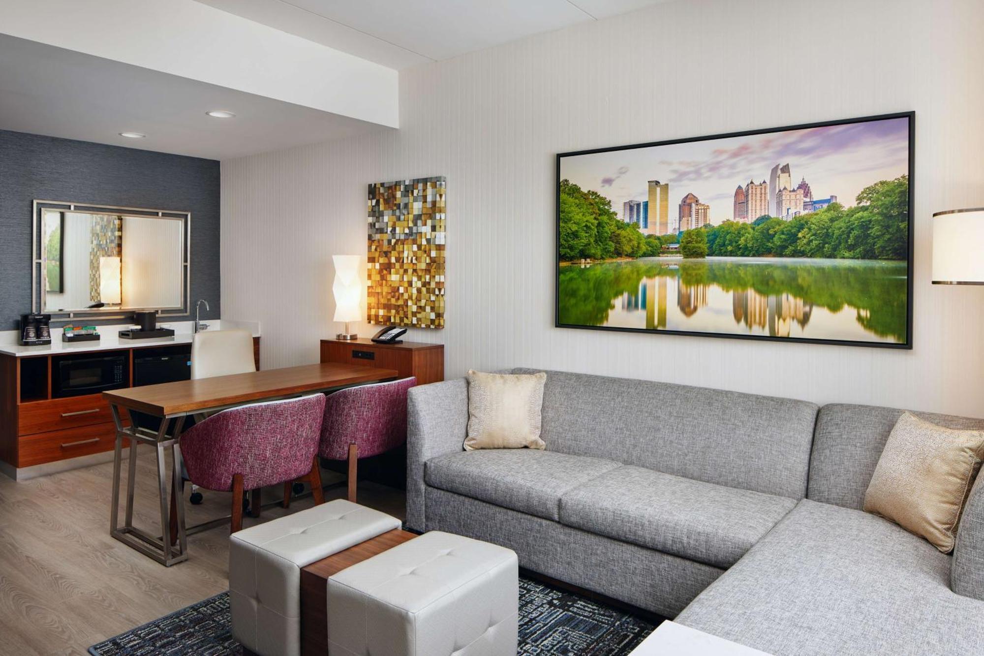 Hapeville Embassy Suites By Hilton Atlanta Airport North מראה חיצוני תמונה